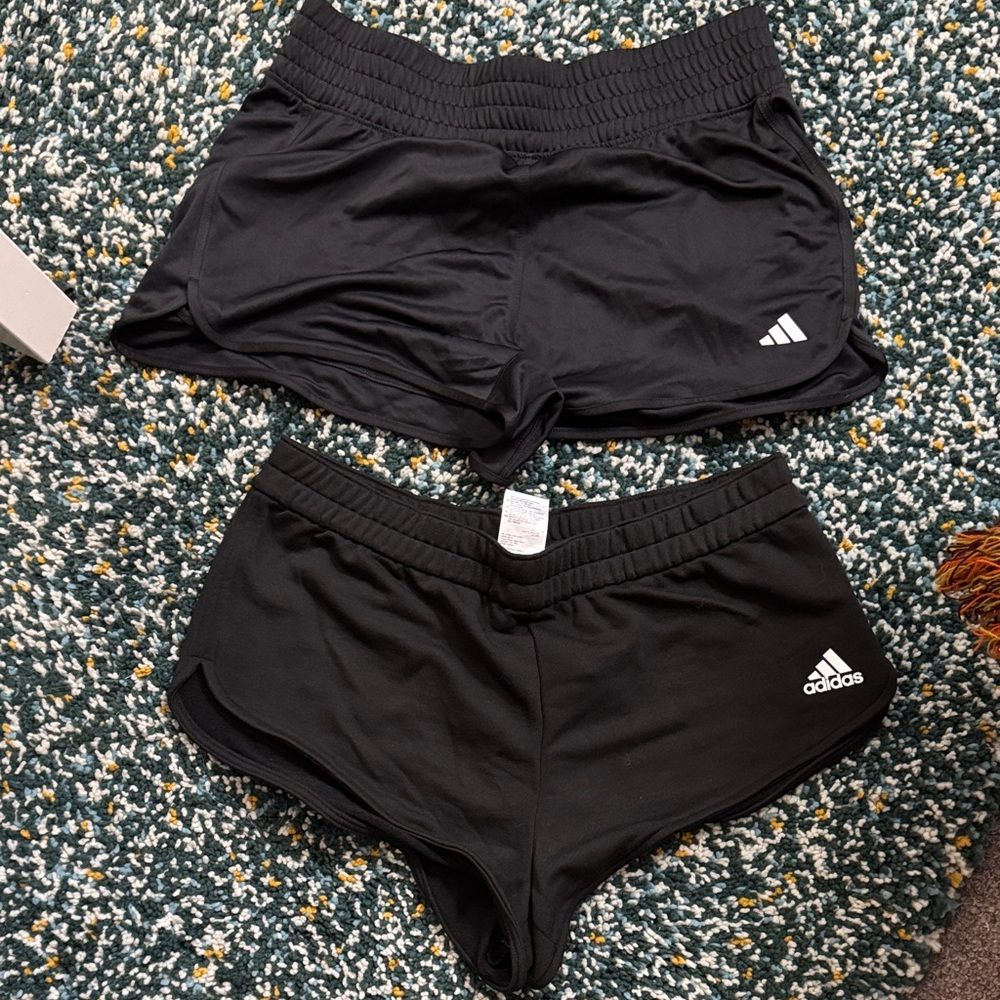 Adidas Black Sports Shorts Duo